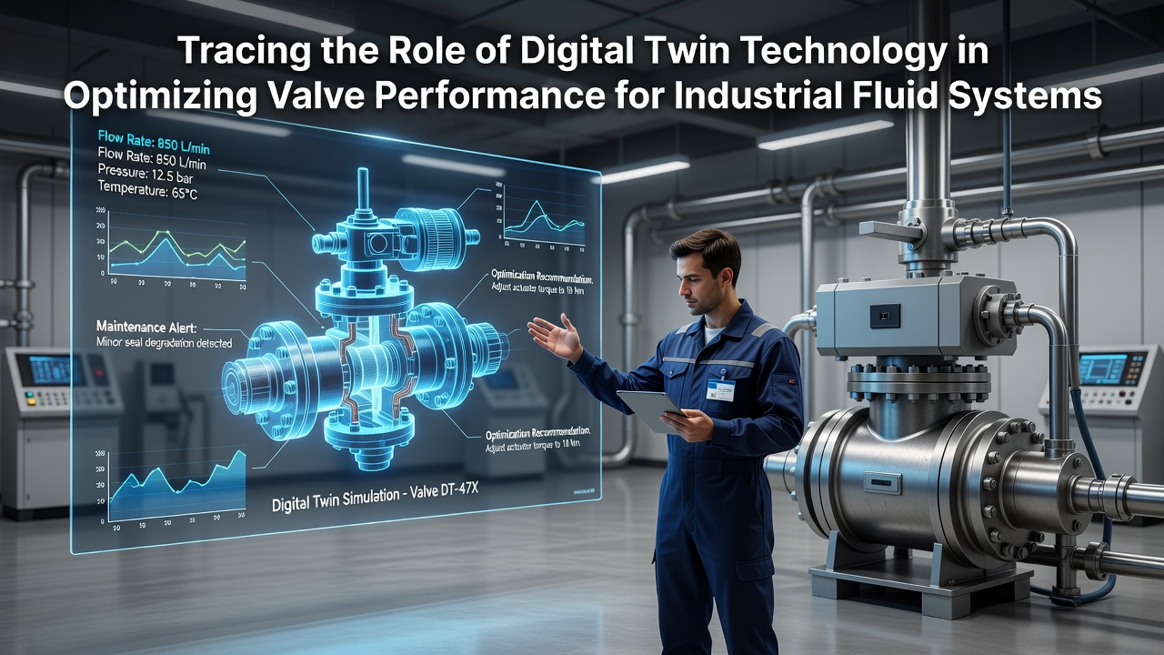 Tracing teh Role of Digital Twin Technology in Optimizing Valve Performance for Industrial Fluid Systems